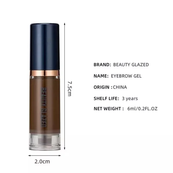 BEAUTY GLAZED - Waterproof Professional Eyebrow Tint Gel - Image 4