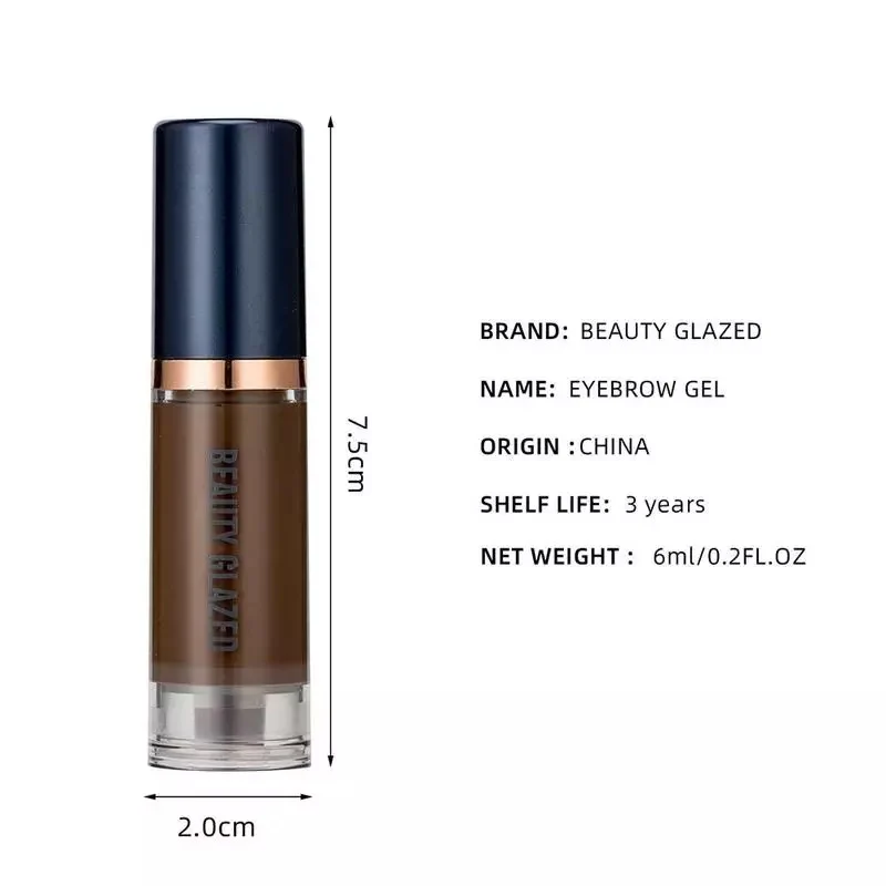 BEAUTY GLAZED - Waterproof Professional Eyebrow Tint Gel - Image 4